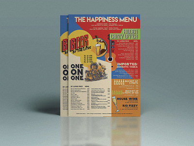 Beer Menu beer menu grahic design graphicdesign menu menu design photoshop print print design