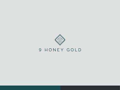 9 Honey Gold branding branding design graphicdesign illustrator logo