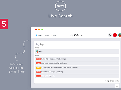 Live search design live search ui