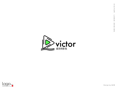 Victor FILM COMPANY Logo Design