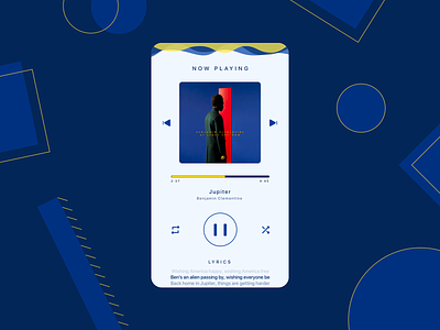 Music Player / Daily UI #009 blues music design daily 009 daily 100 dailyui lyric s ui music app music design music player music player ui player ui spotify design spotify design patterns spotify design template spotify methodology spotify ui spotify ux ux music