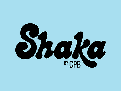 Shaka by CPB bank brand identity branding design graphic design logo logotype playful typography vector