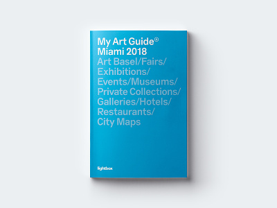 🌎 My Art Guides book color colors cover editorial editorial design editorial layout minimal typography