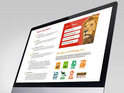 Zoos SA ux web design