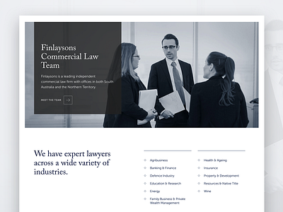 Banner design for Lawyer website