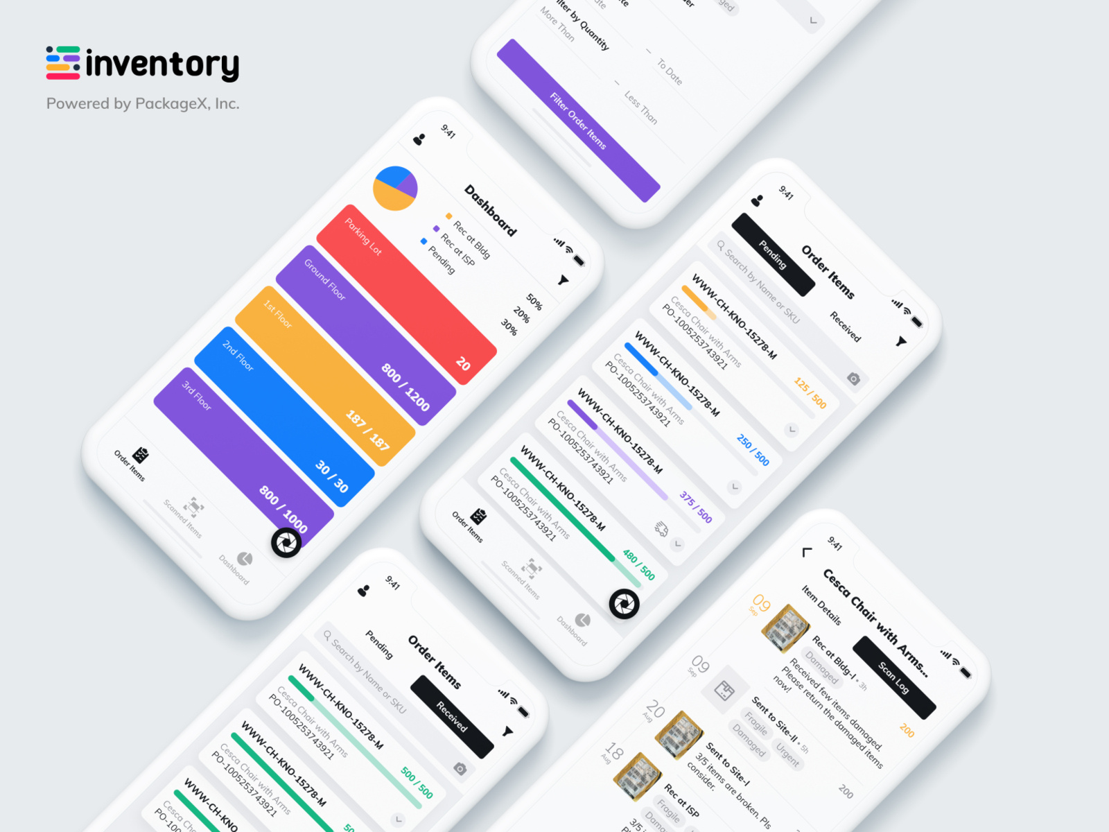 Inventory App by Fahad Abbas on Dribbble