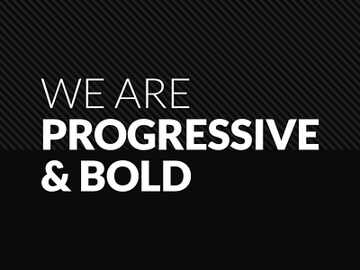 Progressive & Bold 2019 agency artwork branding design digitalagency dribbble firstpost illustration media pandb pandbstudio progressiveandbold typogra