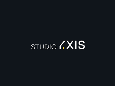 STUDIO AXIS - Typography Branding branding graphic design house logo