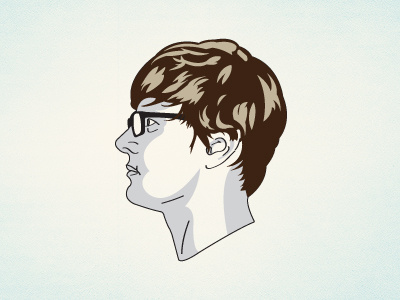 Dribbble Jarad illustration profile vector