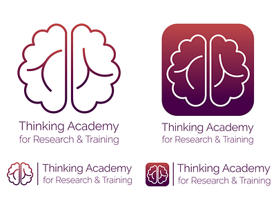 Logo | Thinking Academy branding design icon illustration logo