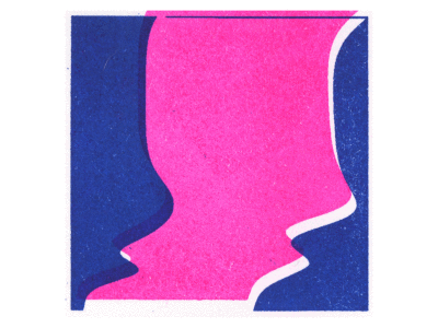 Riso animation 2d animation frame by frame gif illustration risograph risoprint