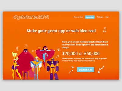 #getstarted design development getstarted illustration website