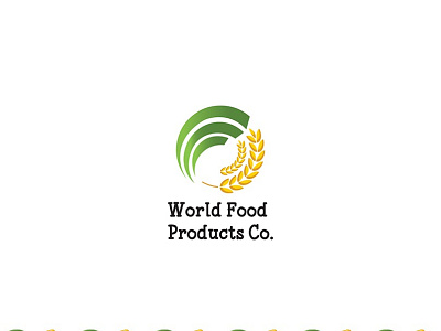 Visual identity for World food Products Co. artwork branding design illustration logo logodesigner logo branding logodesigner logo branding loogdesign lgoodesign typography vector