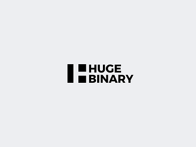 HugeBinary aftereffects animated logo animation binary brand identity branding graphic design huge huge binary huge binary hugebinary identity illustration logo logo design logotype motion ui