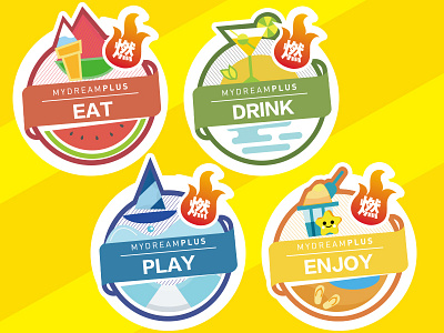 Activity stickers