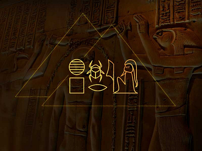 Egypt hieroglyph — Khepri linguistics semiotics typeface design