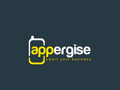 Appergise branding illustration logo typography vector