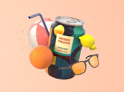 Make it shine! 3d c4d cider cinema 4d cinema 4d basecamp fruits school of motion summer