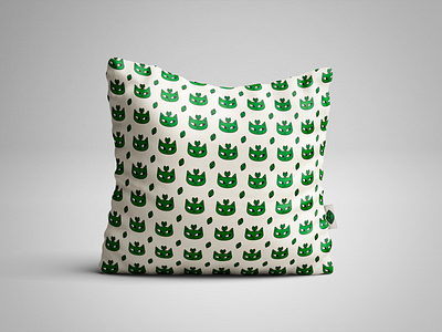 Green Cat pattern adobe illustrator adobe photoshop design patter vector