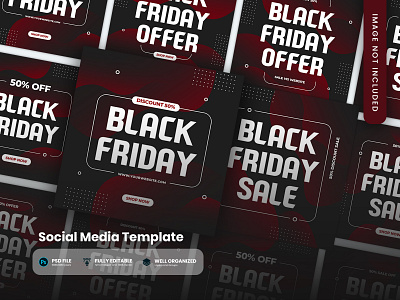 Black Friday Social Media Template