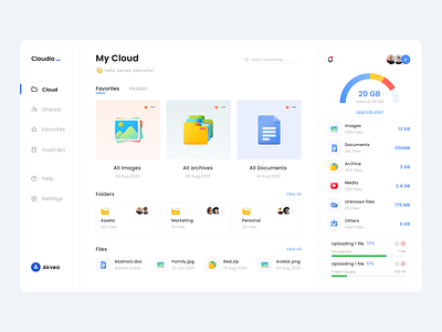 File Manager Dashboard