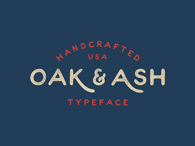 Oak & Ash - Hand Drawn Font