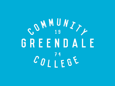 Greendale Community College branding community greendale logo t shirt typography yahoo