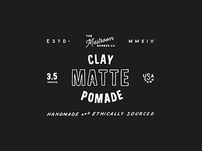 Clay Pomade Label v2