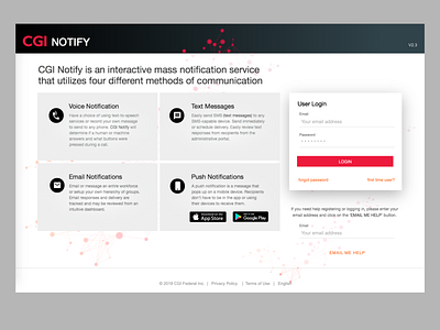 CGI Notify Login Screen copy