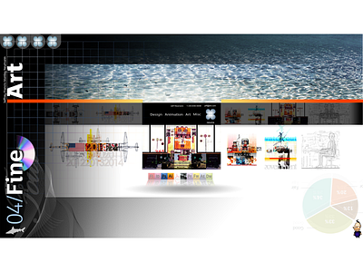 Fine Art Screen branding design website