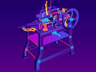 Typography machine