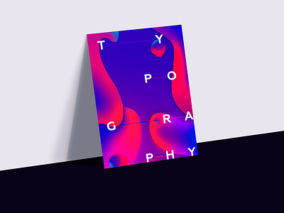 Poster concept abstract design design illustration typography