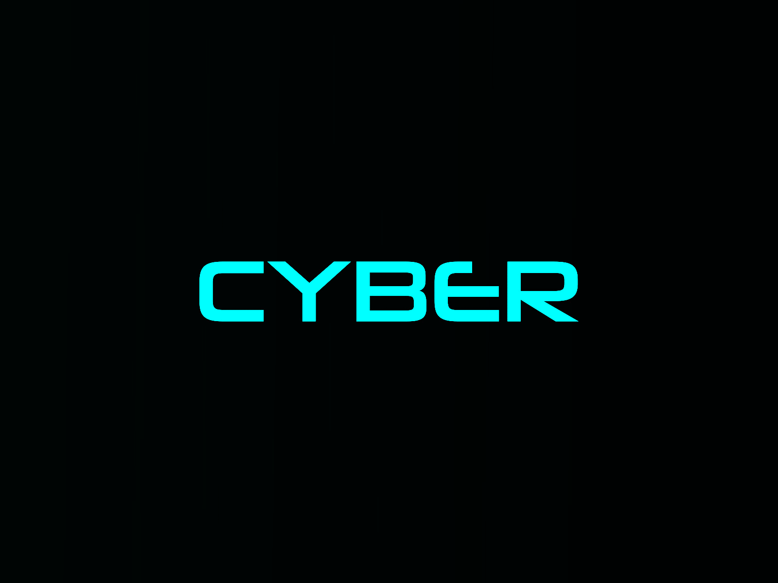 Cyber title animation animation branding concept cyber design illustration logo morph animation morphing typography
