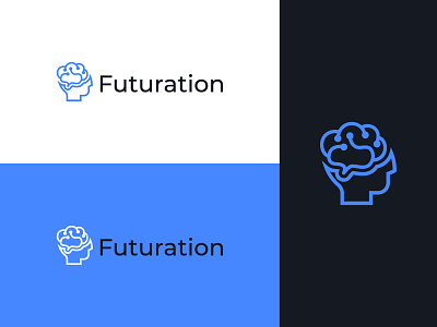 Futuration - Logo Design branding design flat logo logo design flat minimalist icon