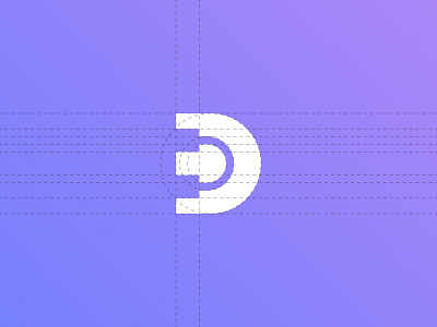 D+ headset Negative Space Logo