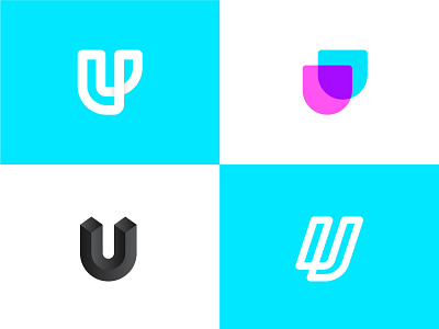 Letter U - #36daysoftype Challenge design illustrator lettering logo logotype design minimal