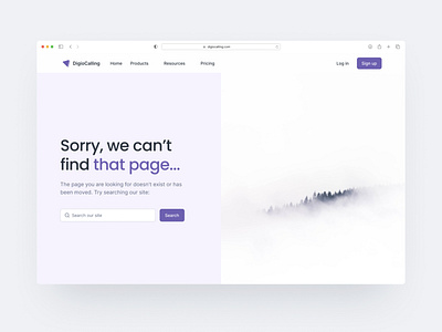 404 - Web Page Design branding ui ux web web page