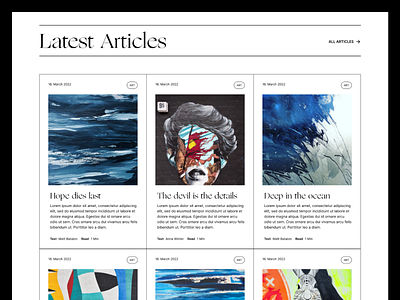 The Times - Articles Section design typography ui ux web design web development