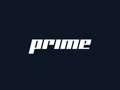 Prime Wordmark Logo