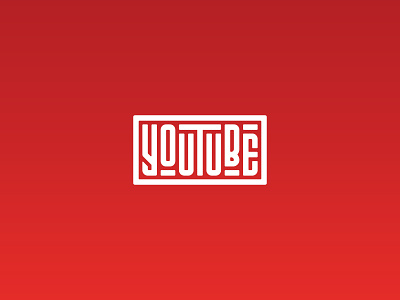 Youtube | Typography Design design lettering logo logotype typography