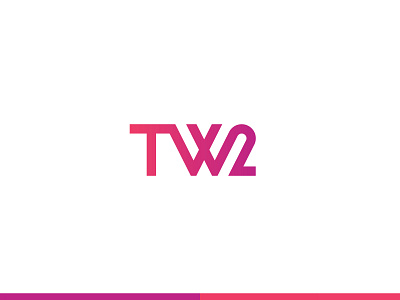 Two + 2 | Logotype Design design lettering logo logotype logotype design minimal