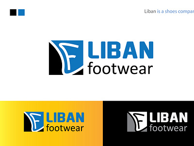 Liban Footwear advertising branding design flat illustration insta post design l logo logo design logo designer logodesigner logomaker marketing post design shoes app shoes logo shoes store t shirt design typography vector