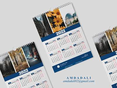 Two Page Calendar Design 2022 calendar 2022 calendar design calendar designer calendar maker premium calendar design 2022