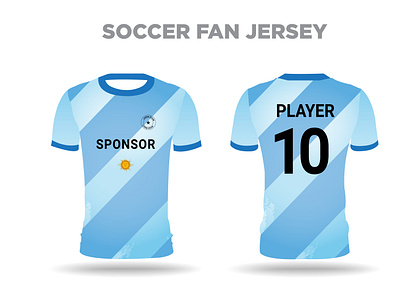 Soccer Fan Jersey Design