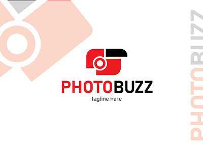 PhotoBuzz Logo Design amdad ali branding branding designer business logo design designer graphic design illustration logo logo designer typography