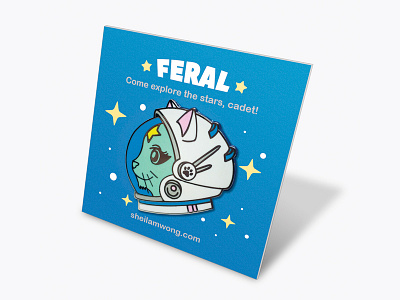 Cat Astronaut Enamel Pin astronaut branding enamel pin galaxy lapel pin packaging pin pins space