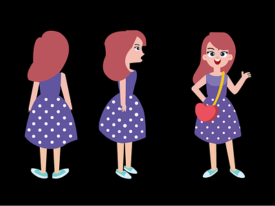 flat Character design flat design graphic design illustration illustrator