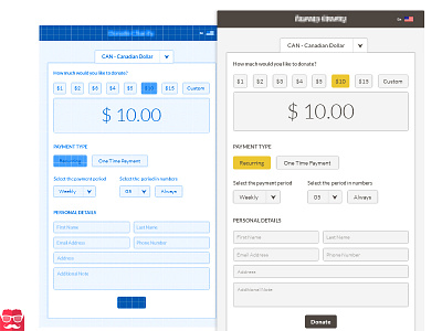 Act of Help help interface kindness money photoshop psd ui