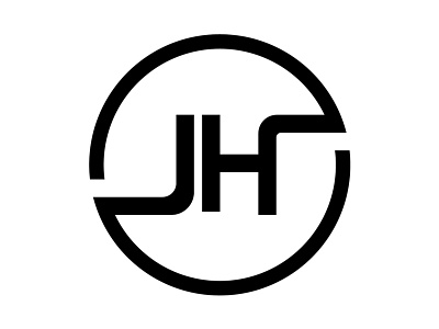 JH Logo animation app branding design flat icon identity illustration illustrator ios lettering logo minimal type typography ui ux vector web website