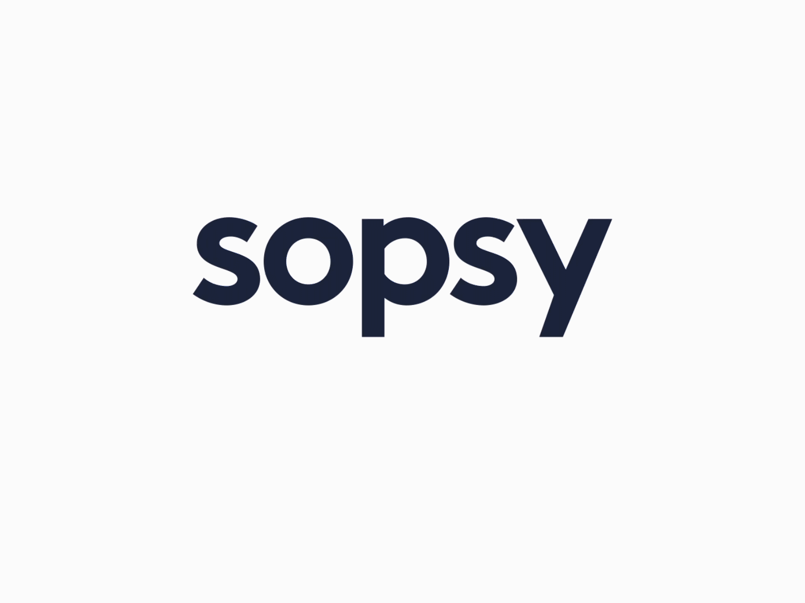 Logo Animation for Sopsy animation branding logo logo animation logo design logo type motion design motion graphic motion logo